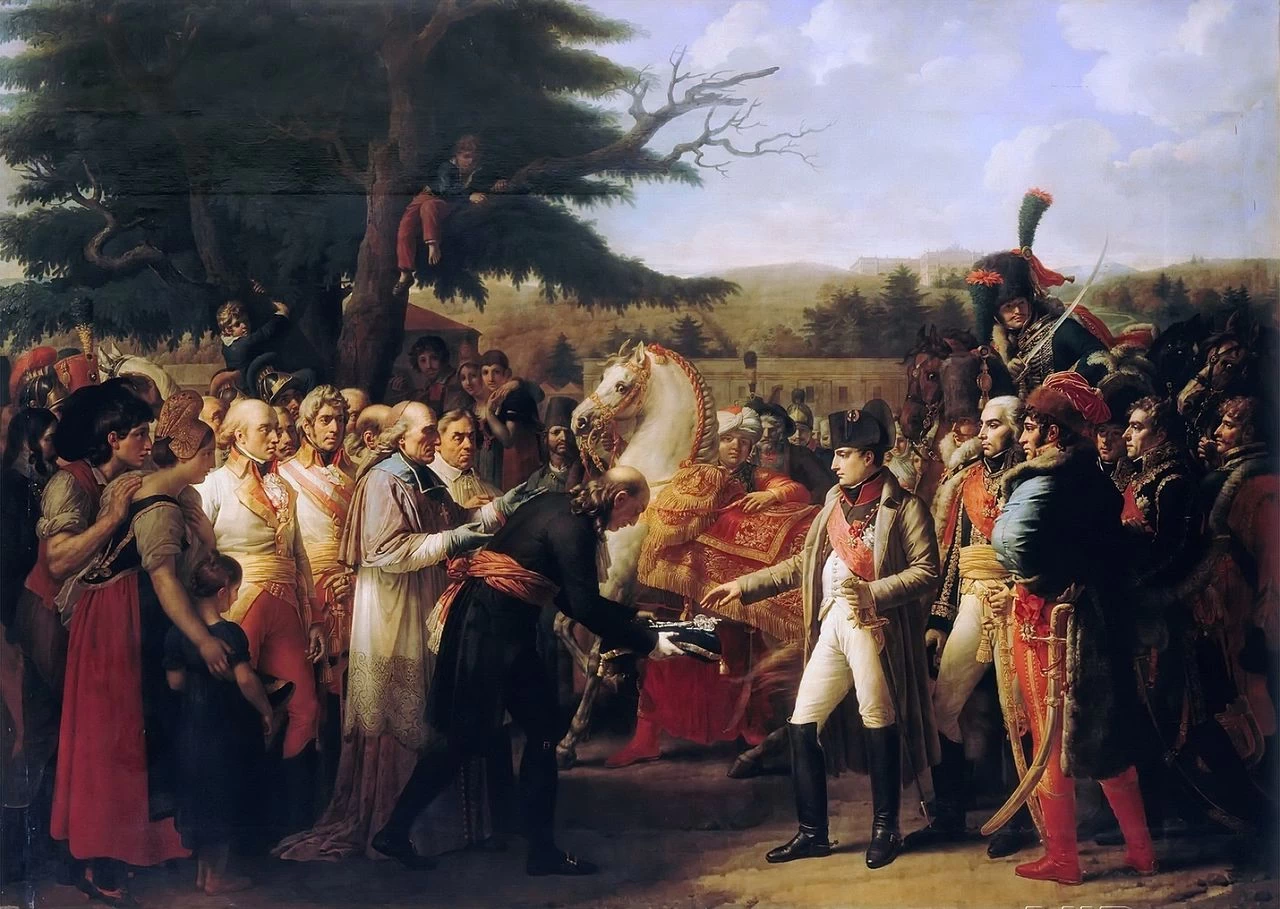 Napoleone riceve le chiavi di Vienna - Castello di Versailles
